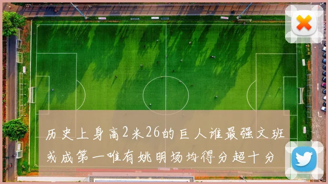 历史上身高2米26的巨人谁最强文班或成第一唯有姚明场均得分超十分