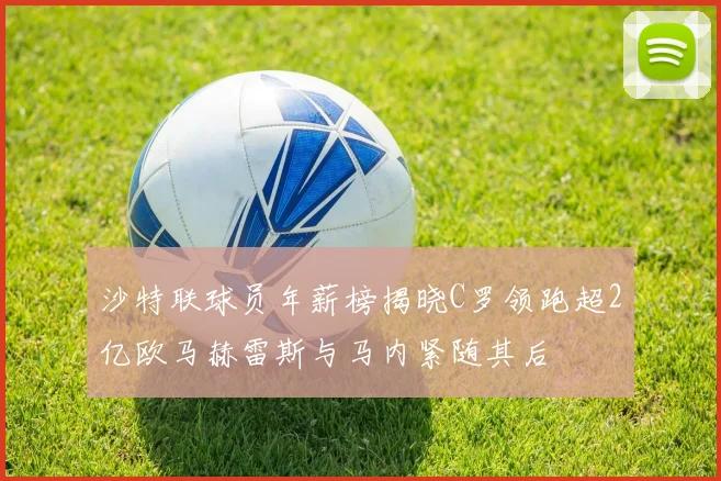 沙特联球员年薪榜揭晓C罗领跑超2亿欧马赫雷斯与马内紧随其后